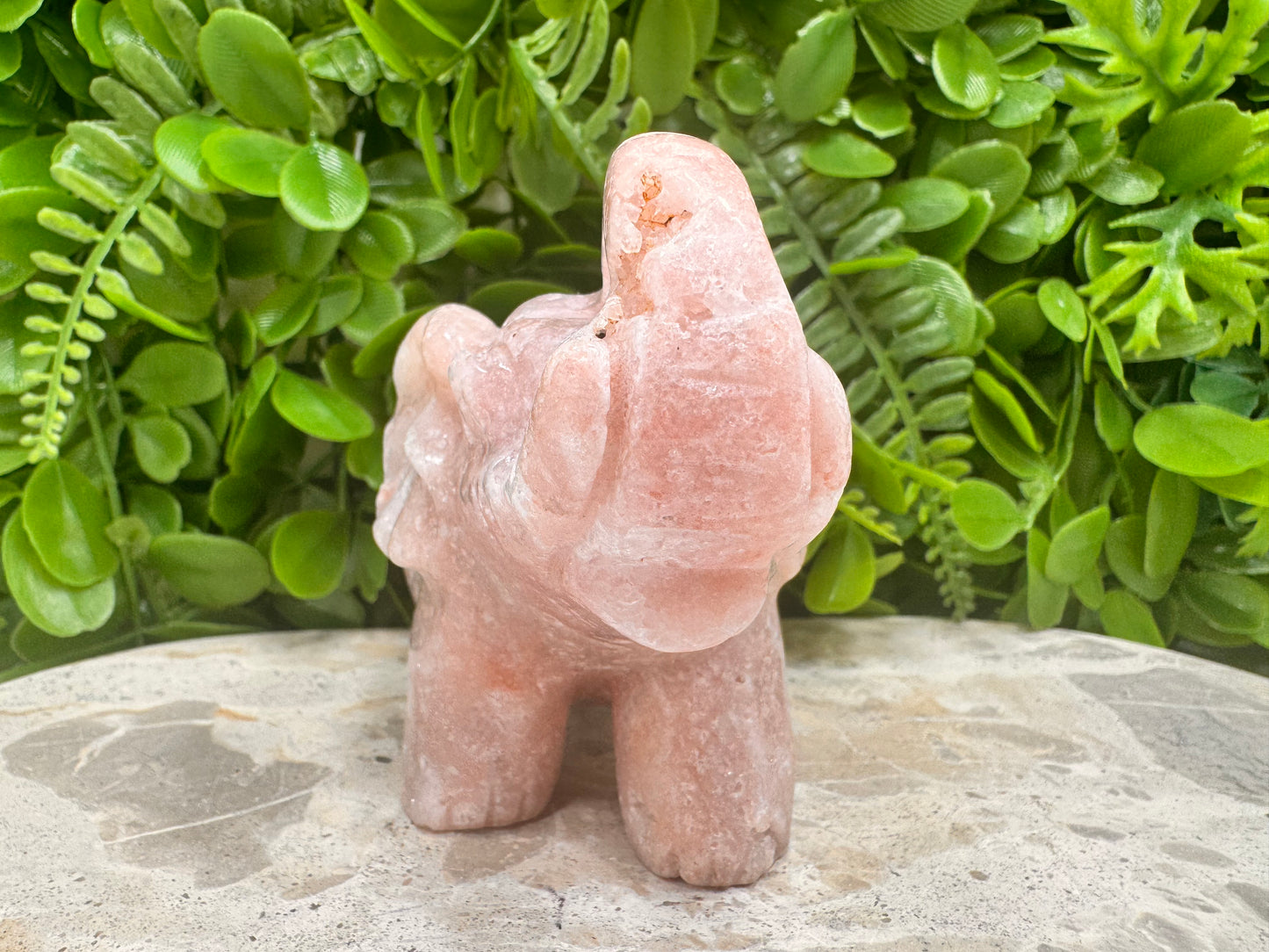 Pink Amethyst Elephant 626g