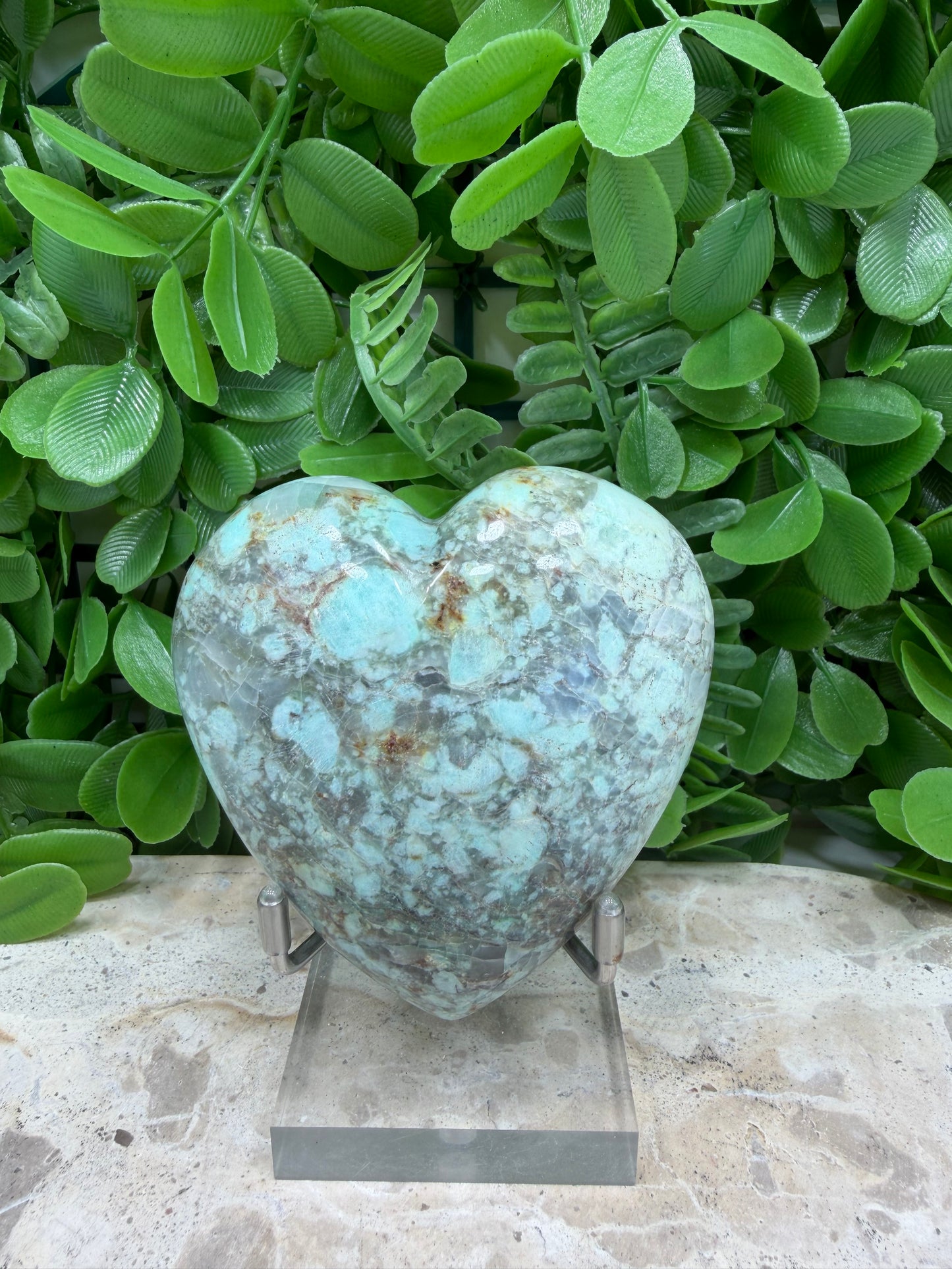 Turquoise Heart 262g