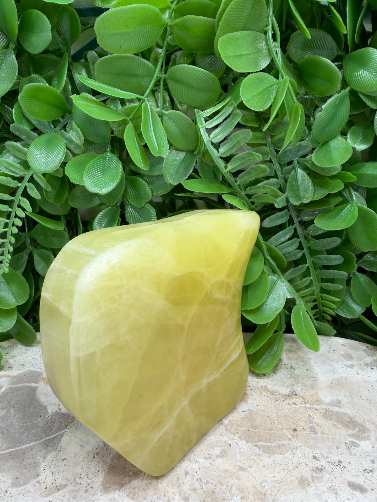 Lemon Calcite Freeform | Joy • Confidence • Motivation