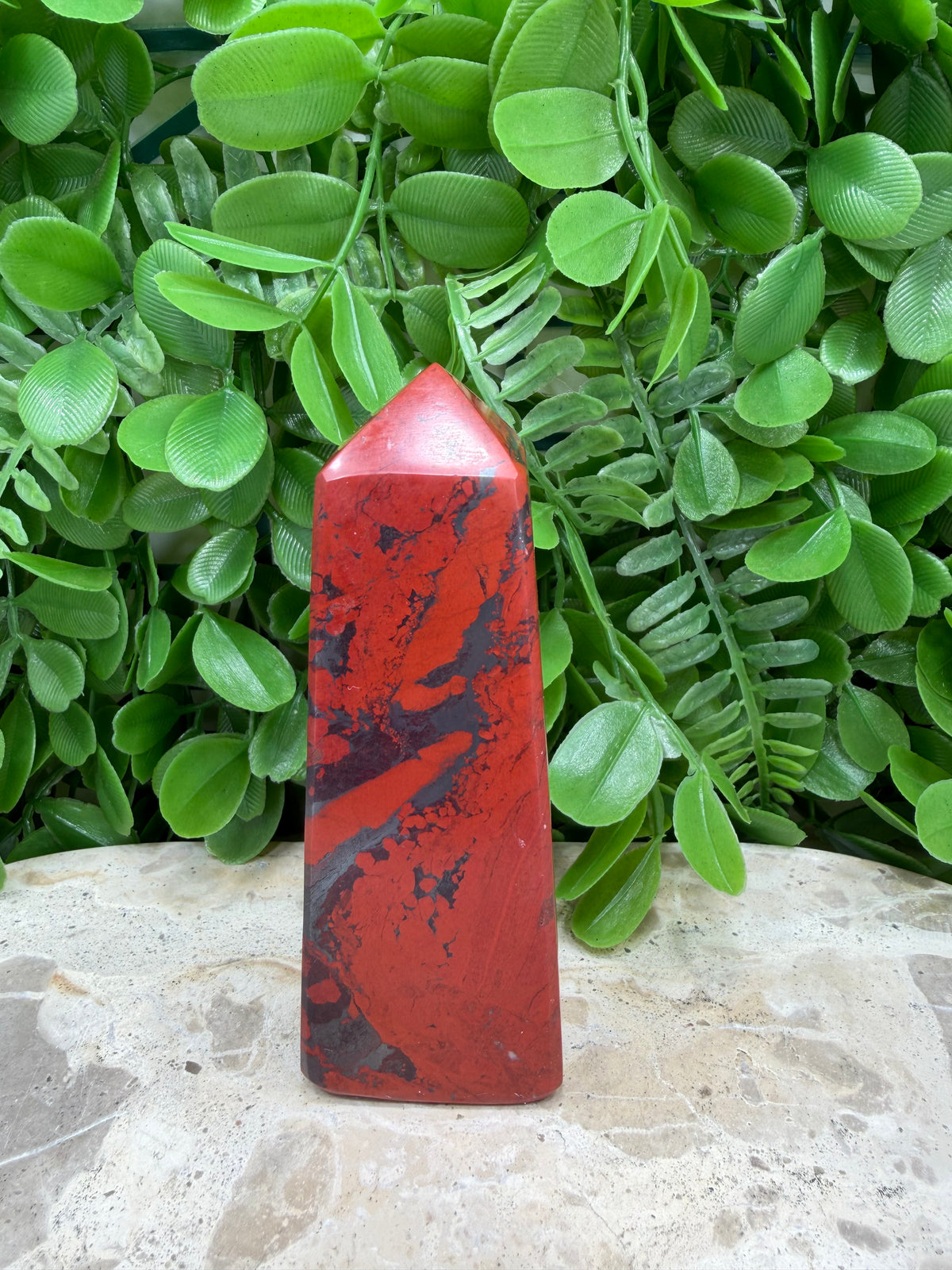 Red Jasper Tower | Grounding • Strength • Courage
