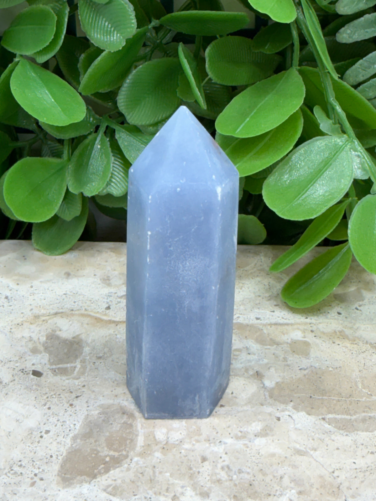 Angelite Point | Peace • Communication • Spiritual Connection