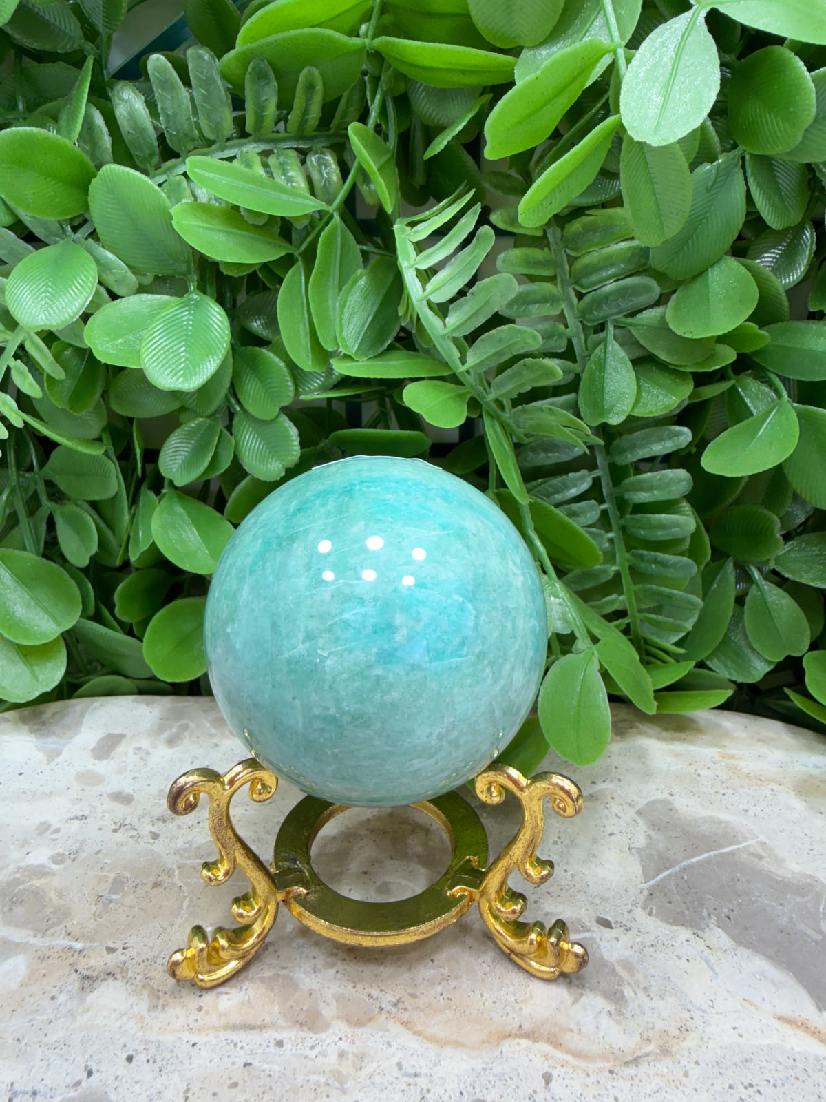 Amazonite Sphere 222g