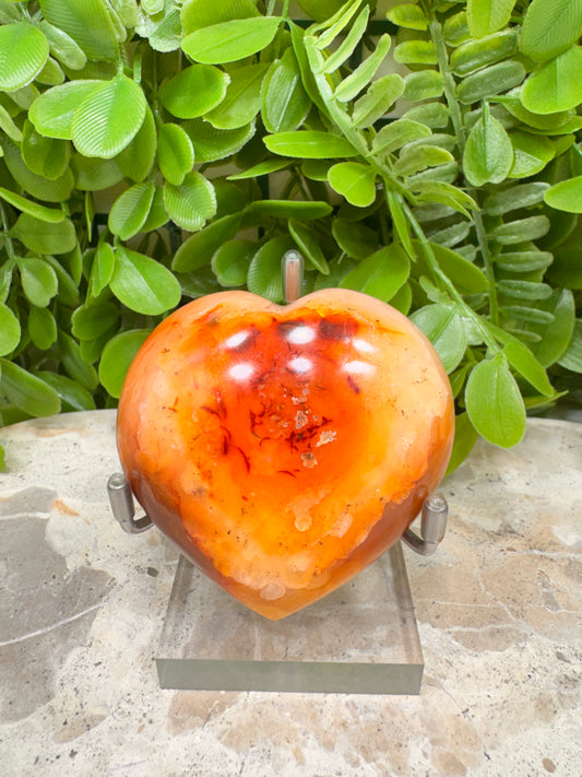Carnelian Heart 134g