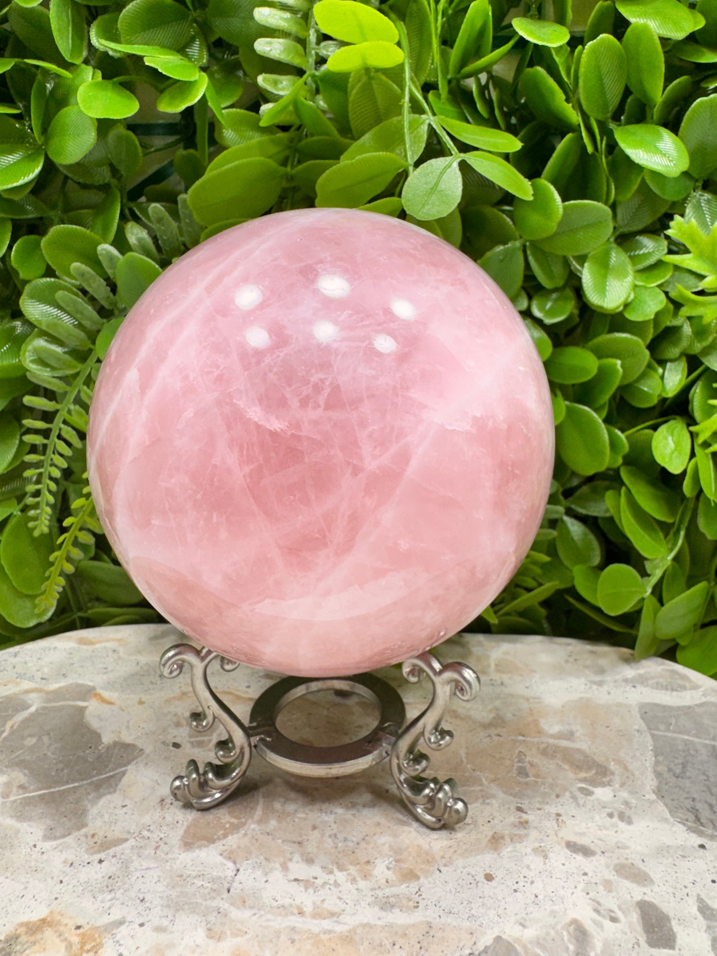 Rose Quartz Sphere 1500g