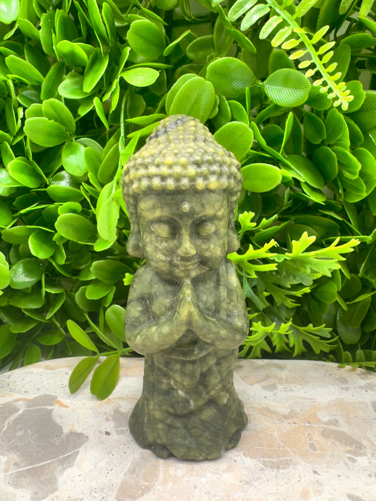Serpentine Buddha 466g