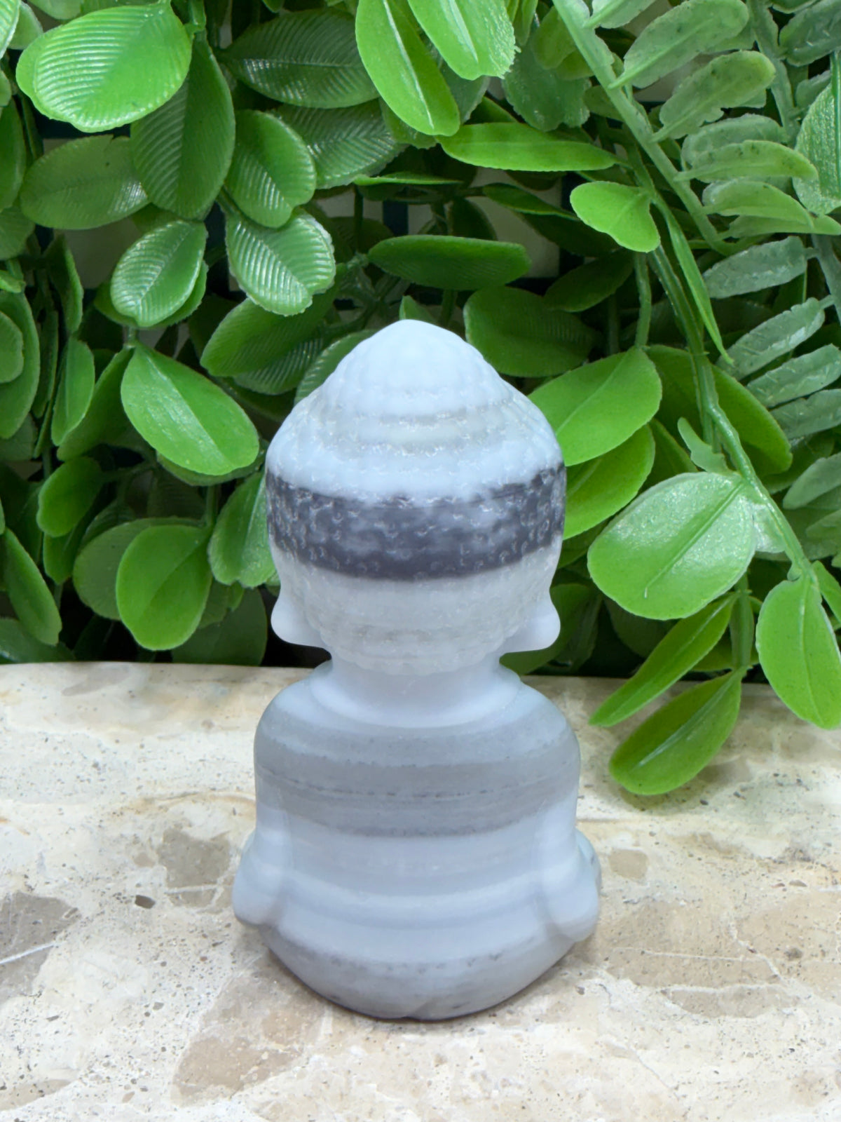 Ying Yang Jasper Buddha | Balance • Harmony • Grounding