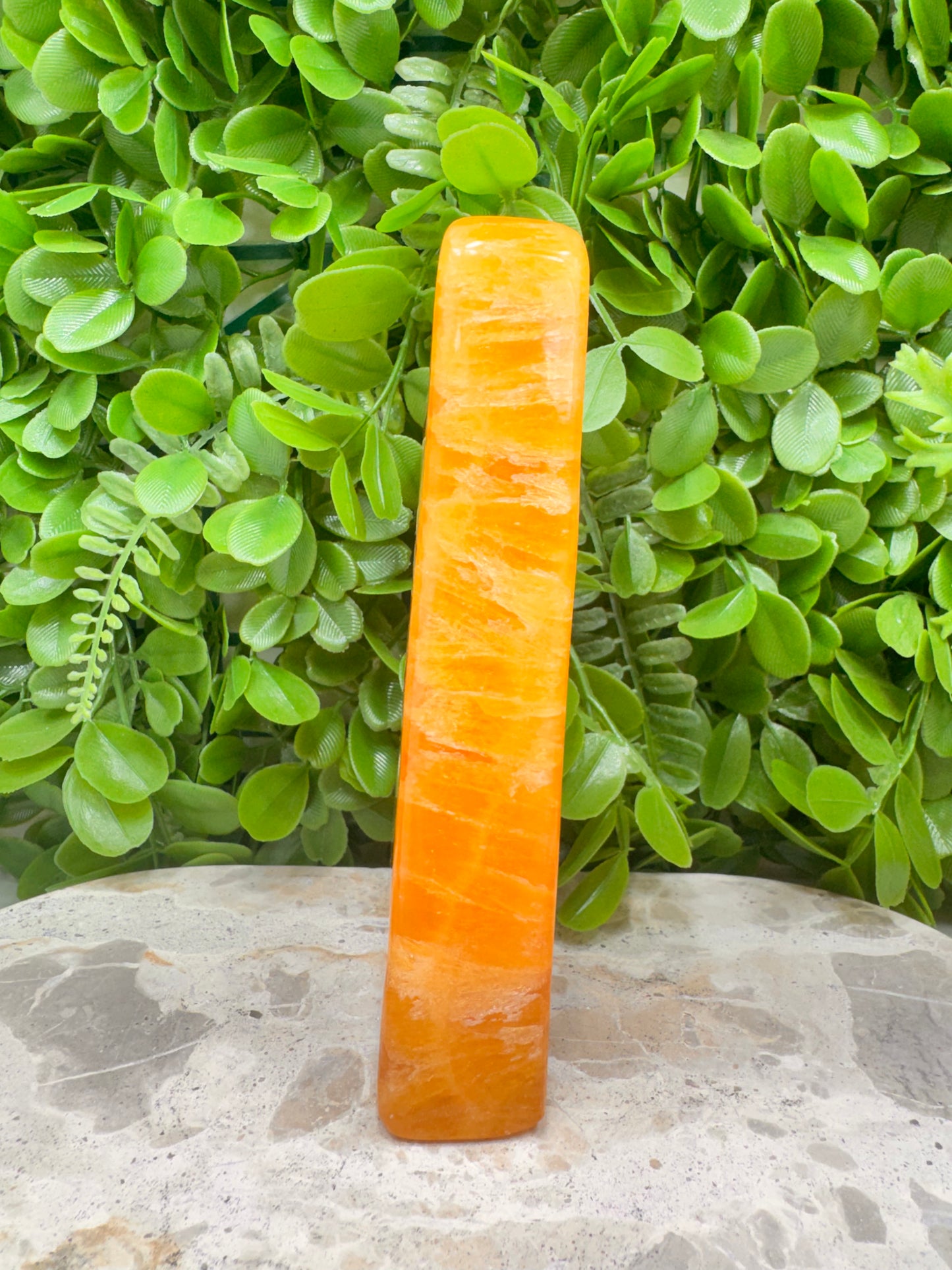 Crystalised Orange Calcite Freeform 788g
