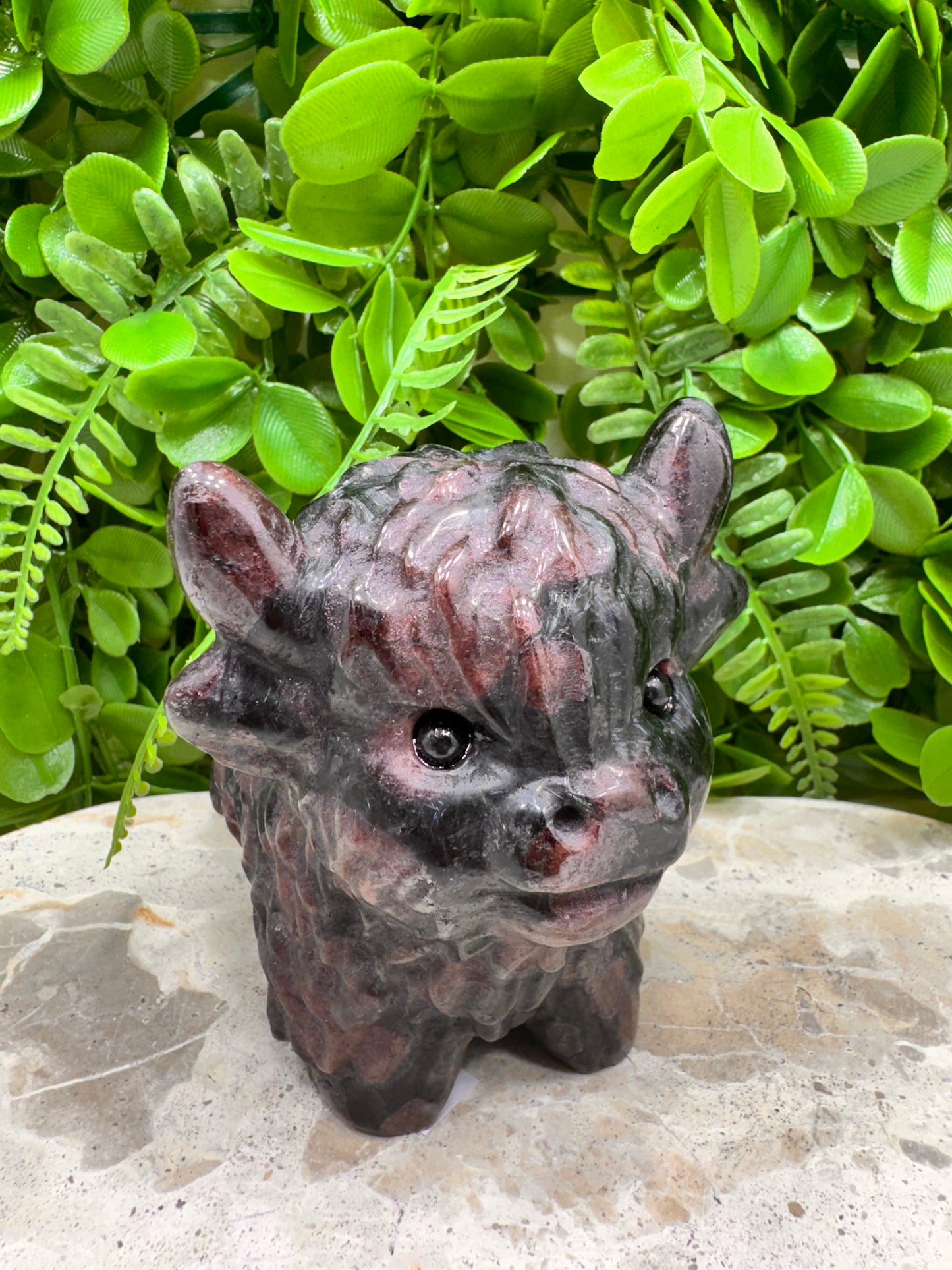 Garnet Highland Cow 1154g