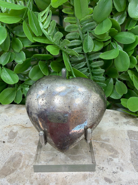 Pyrite Heart 165g