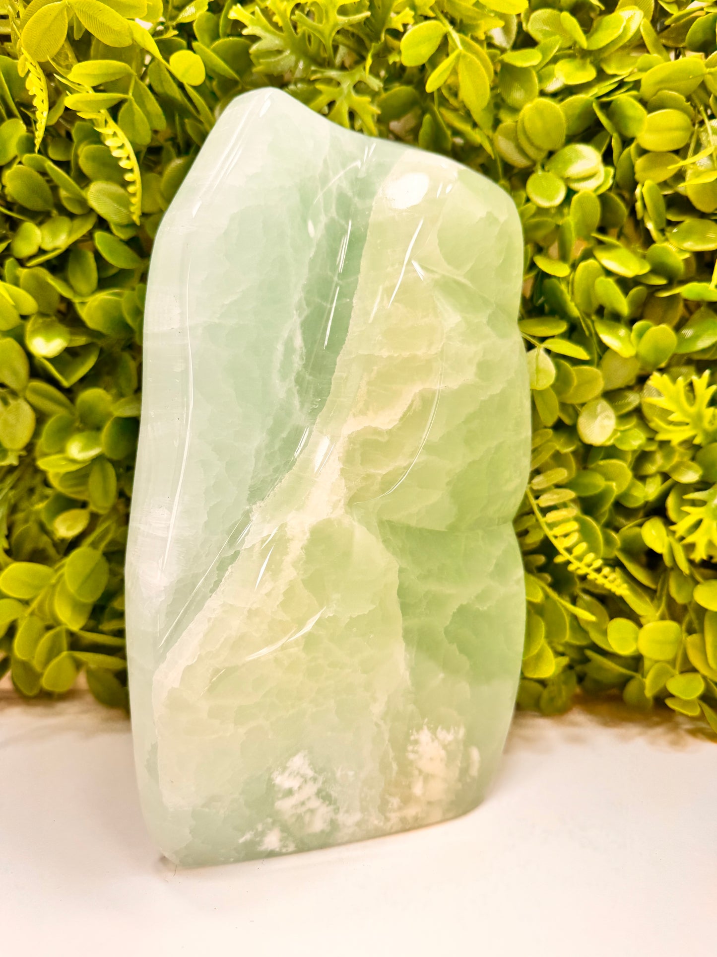 Pistachio Calcite Freeform 4004g