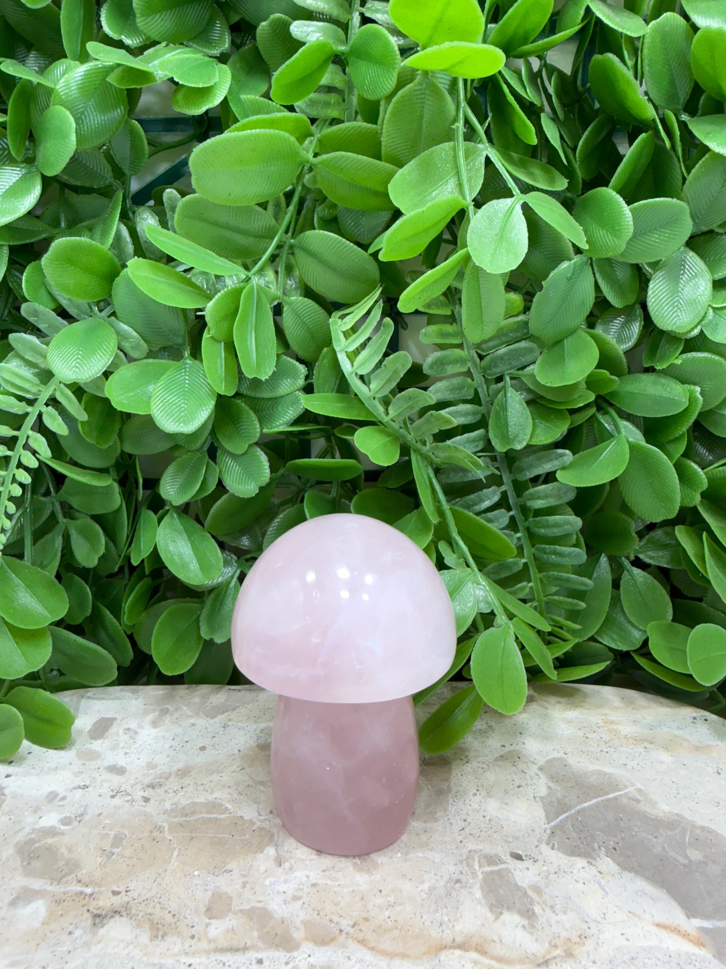 Rose Quartz Mushroom 206g
