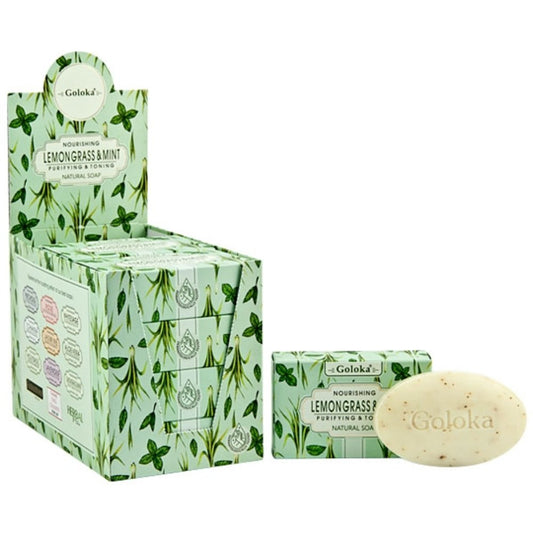 Lemongrass and Peppermint Soap 75gms Goloka