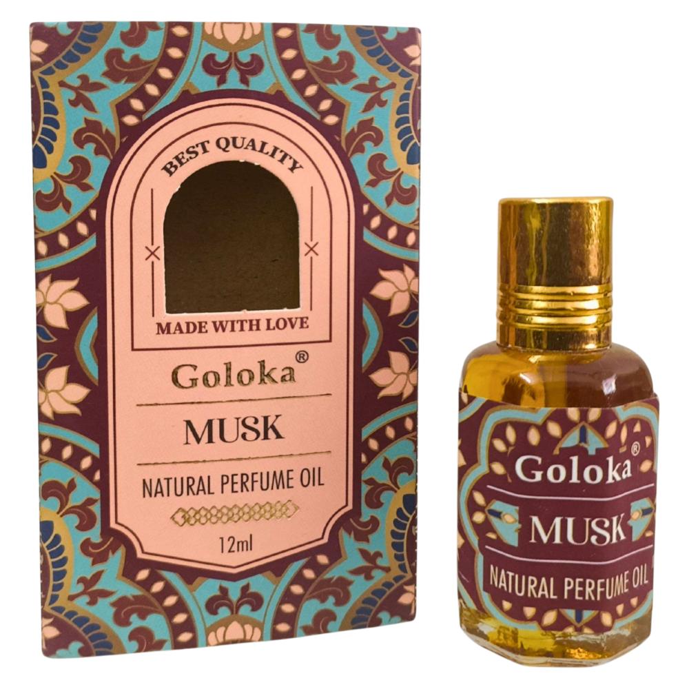 Musk Natural Perfume Oil 12ml Goloka
