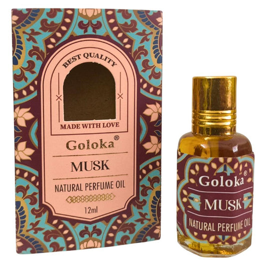 Musk Natural Perfume Oil 12ml Goloka