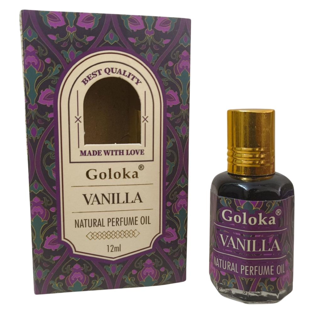 Vanilla Natural Perfume Oil 12ml Goloka
