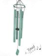 Green Harmonious 4 Tube Wind Chime