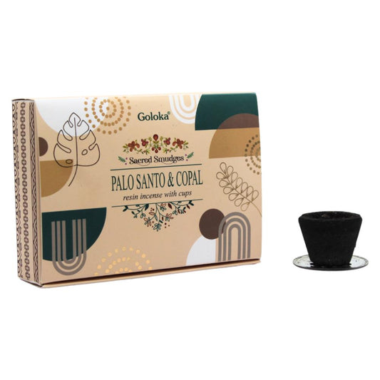 Palo Santo & Copal Goloka Smudge Cup 6 Pack