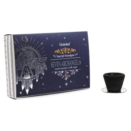 Seven Archangels Goloka Smudge Cup 6 Pack