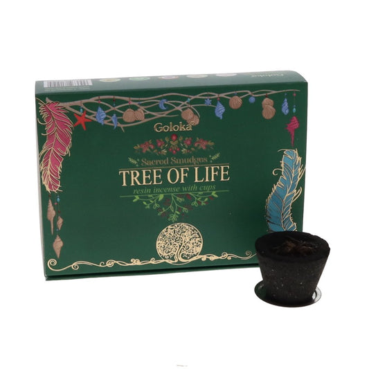 Tree of Life Goloka Smudge Cup 6 Pack