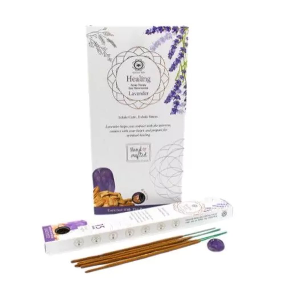 Healing Incense 12 Stick with Amethyst