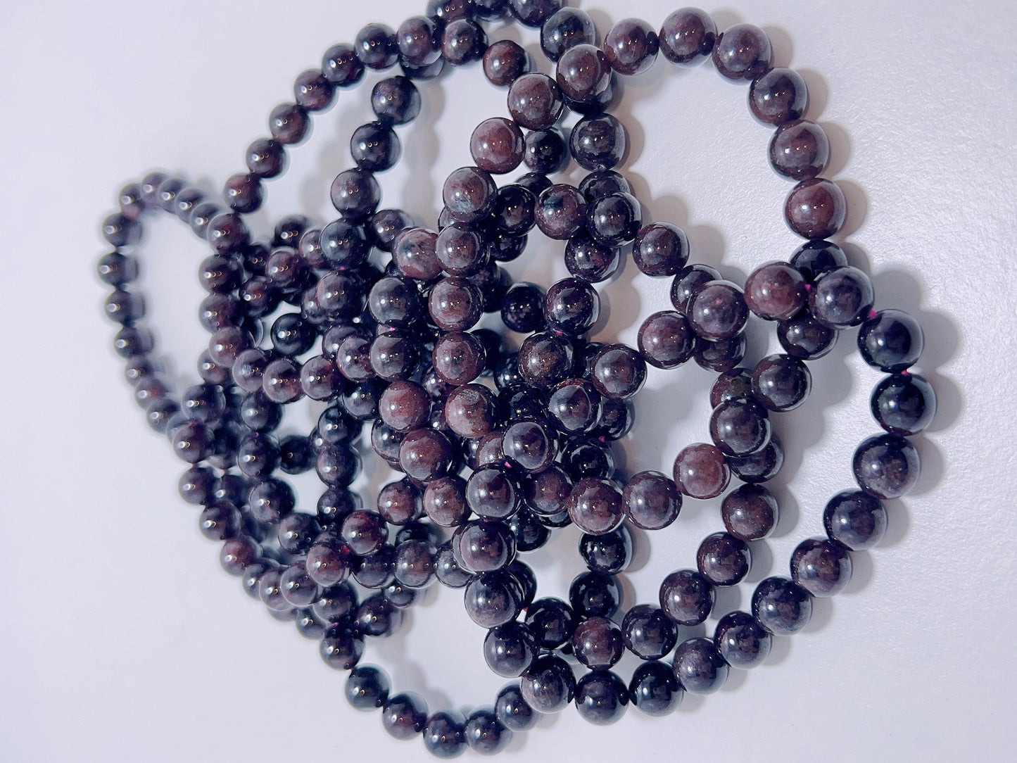 Garnet Bracelet 8mm