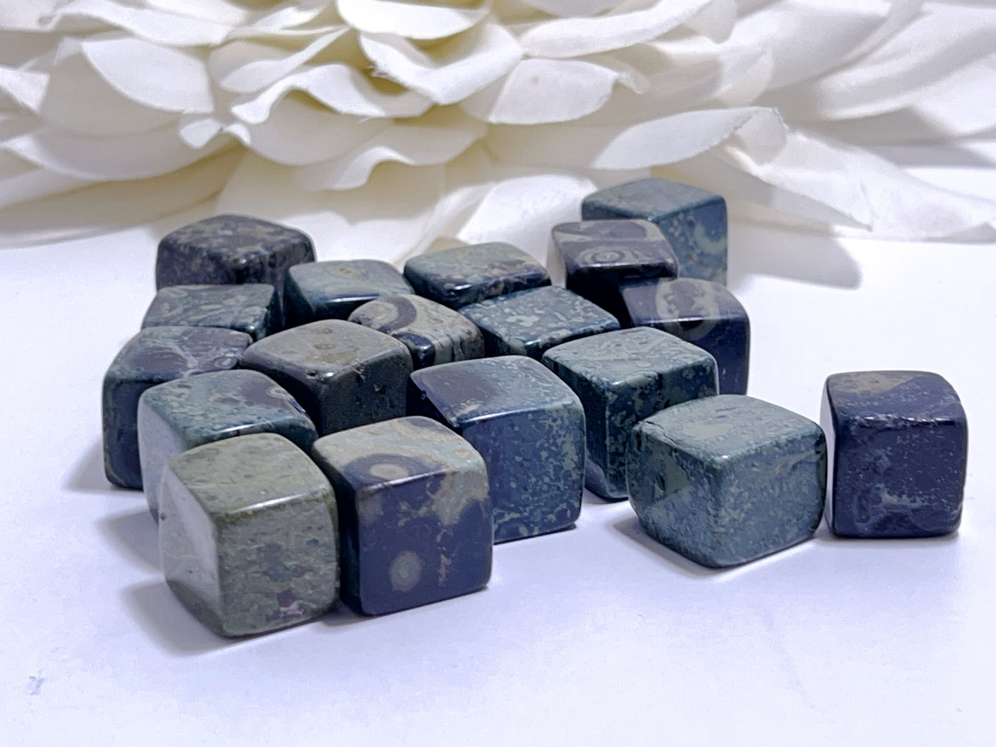 Kambaba Jasper  Cube Tumble