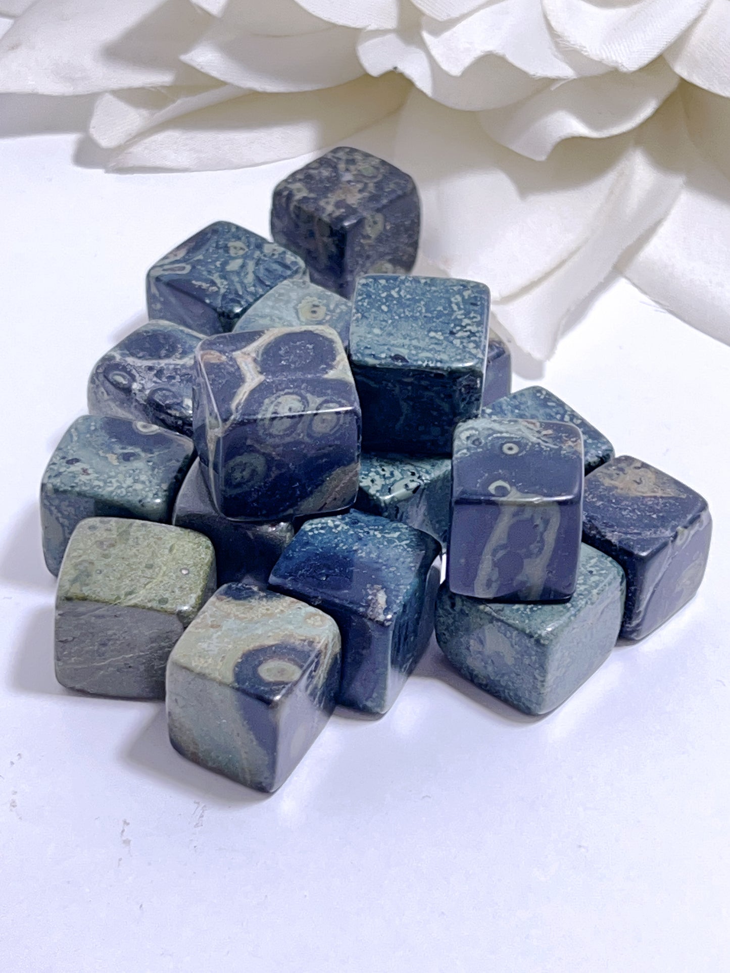 Kambaba Jasper  Cube Tumble