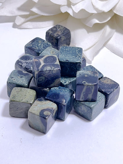 Kambaba Jasper  Cube Tumble
