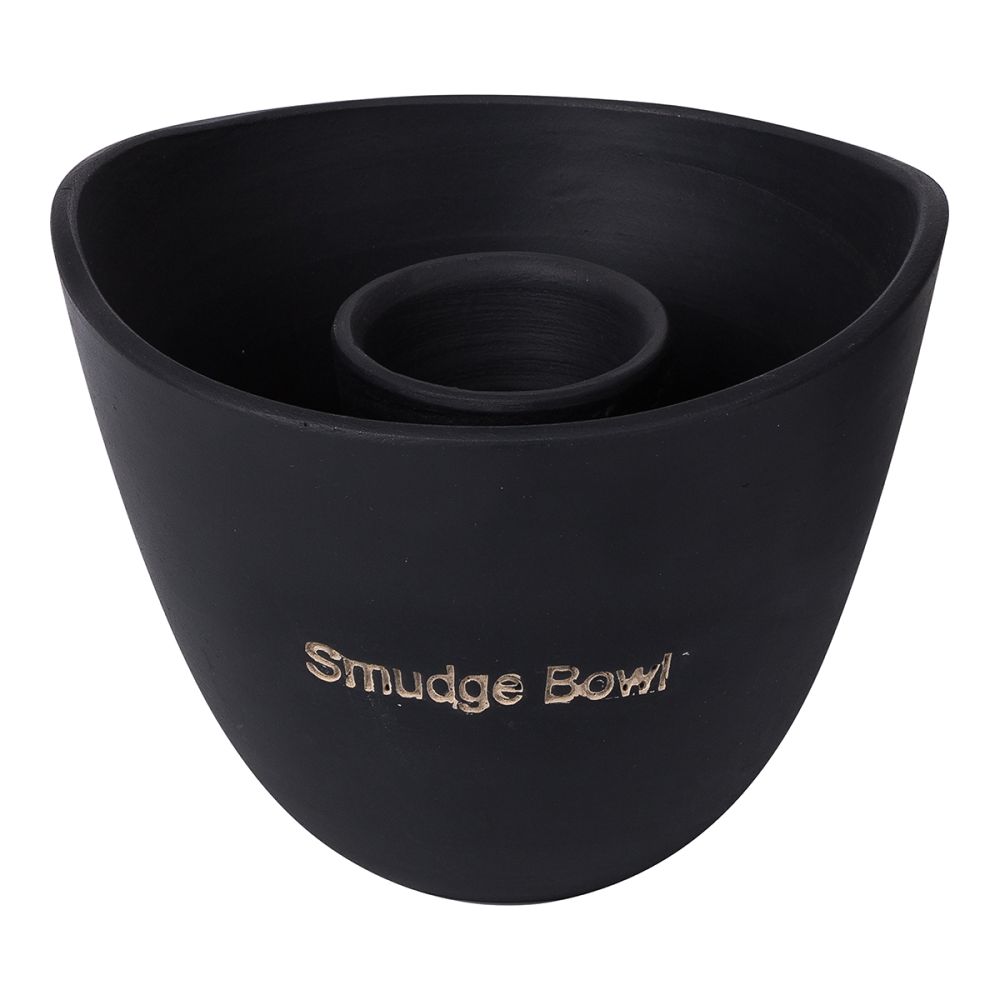 CLAY SMUDGE BOWL
