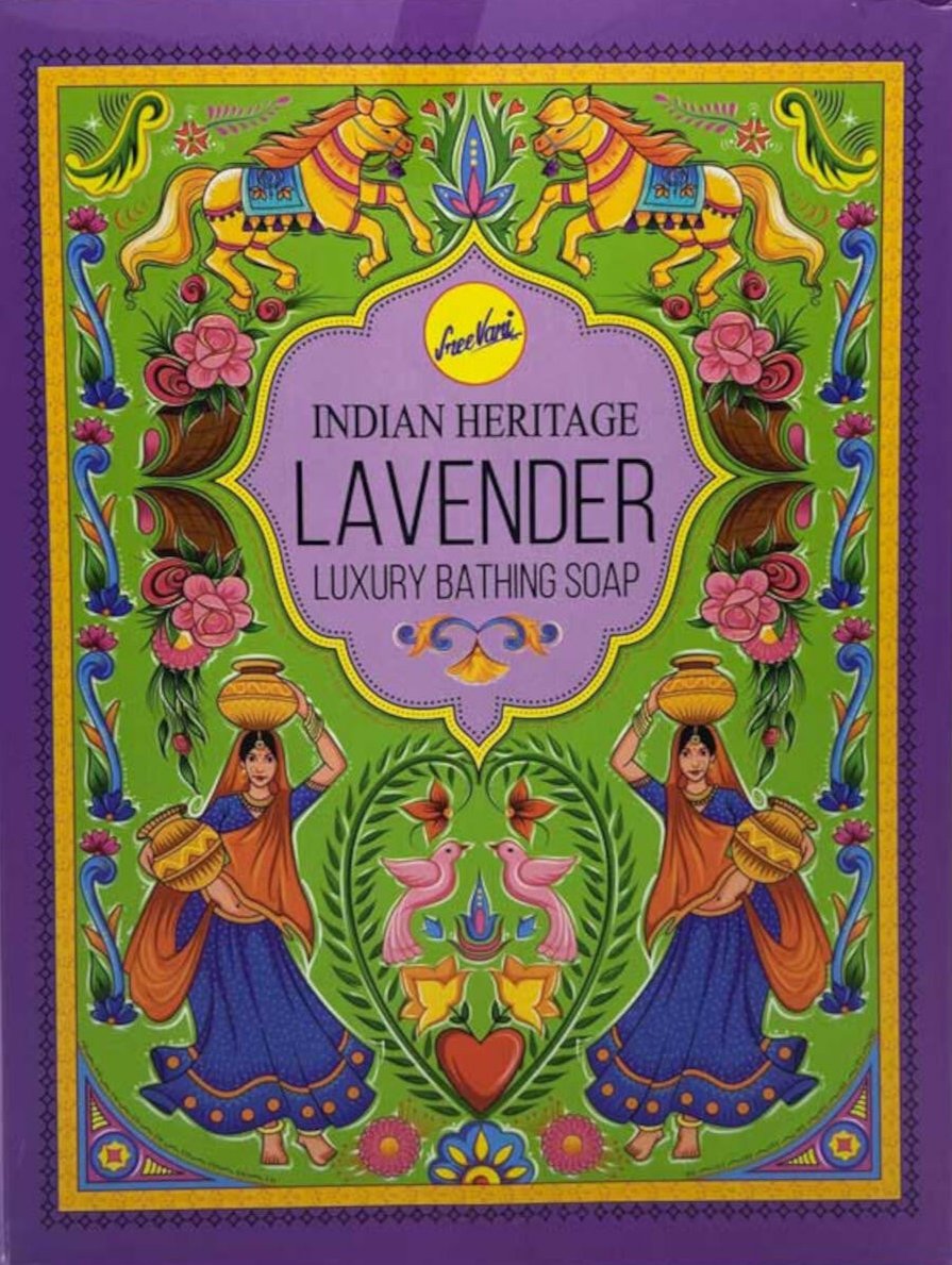 Lavender Luxury Bathing Soap - Indian Heritage