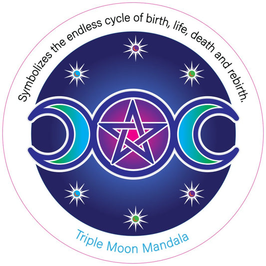 FRIDGE MAGNET - Triple Mandala
