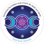 FRIDGE MAGNET - Triple Mandala