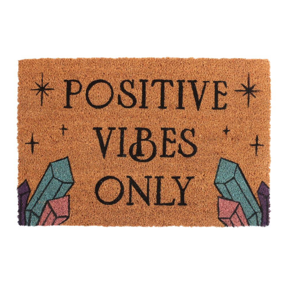 Positive vibes only Doormat 40cm x 60cm