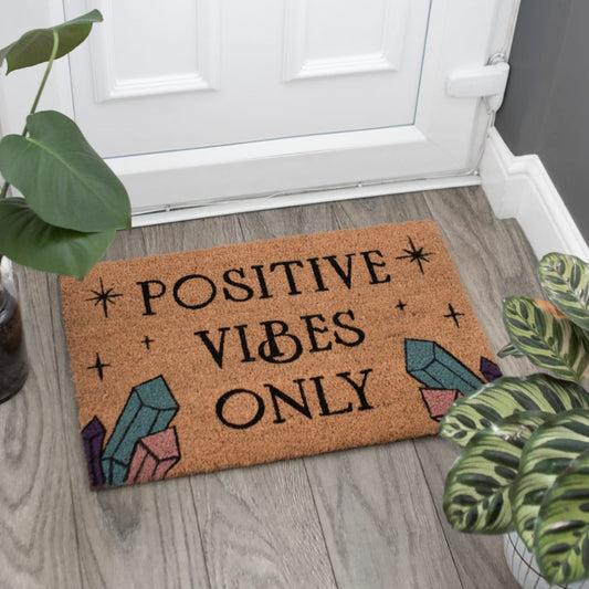 Positive vibes only Doormat 40cm x 60cm