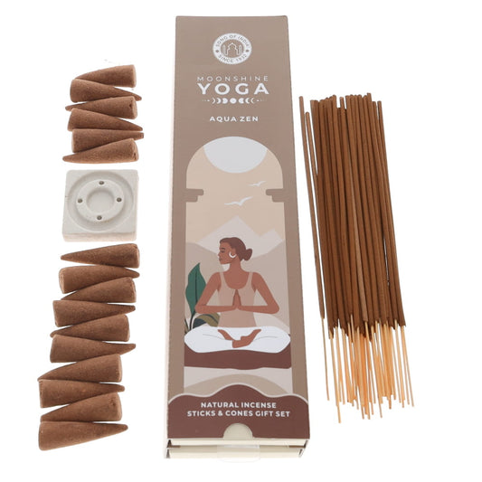 Aqua Zen Incense and Cone Gift Pack