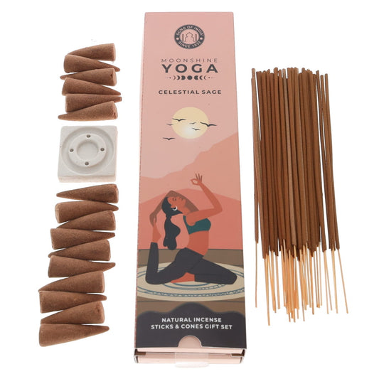 Celestial Sage Incense and Cone Gift Pack