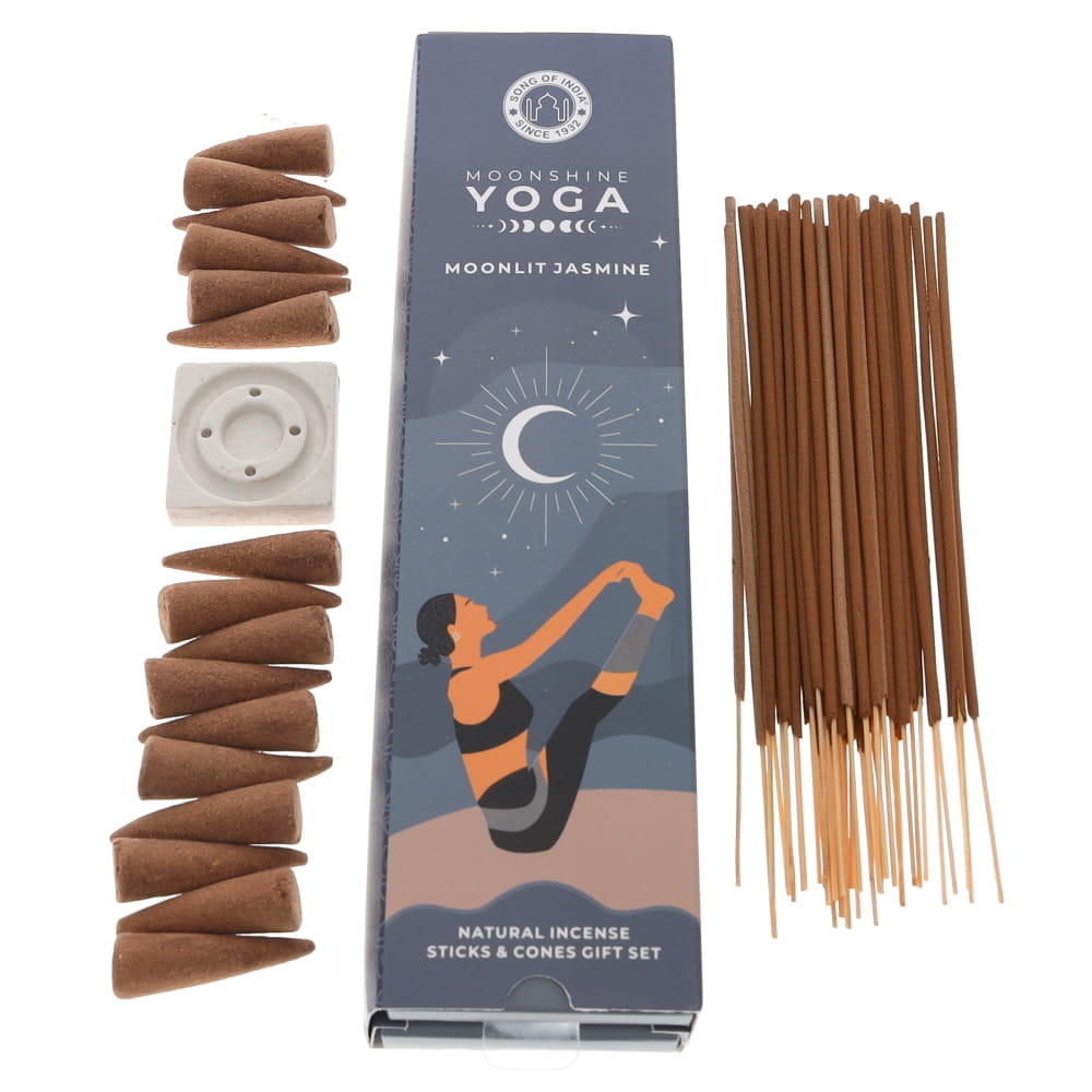 Moonlit Jasmine Incense and Cone Gift Pack
