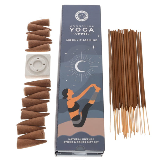 Moonlit Jasmine Incense and Cone Gift Pack