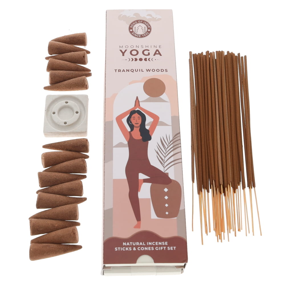 Tranquil Woods Incense and Cone Gift Pack