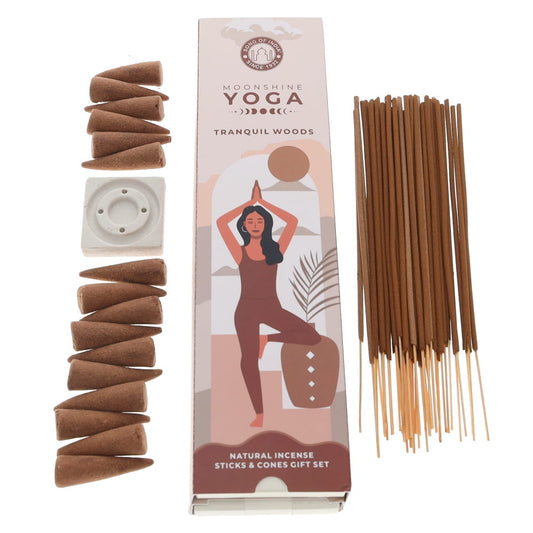 Tranquil Woods Incense and Cone Gift Pack