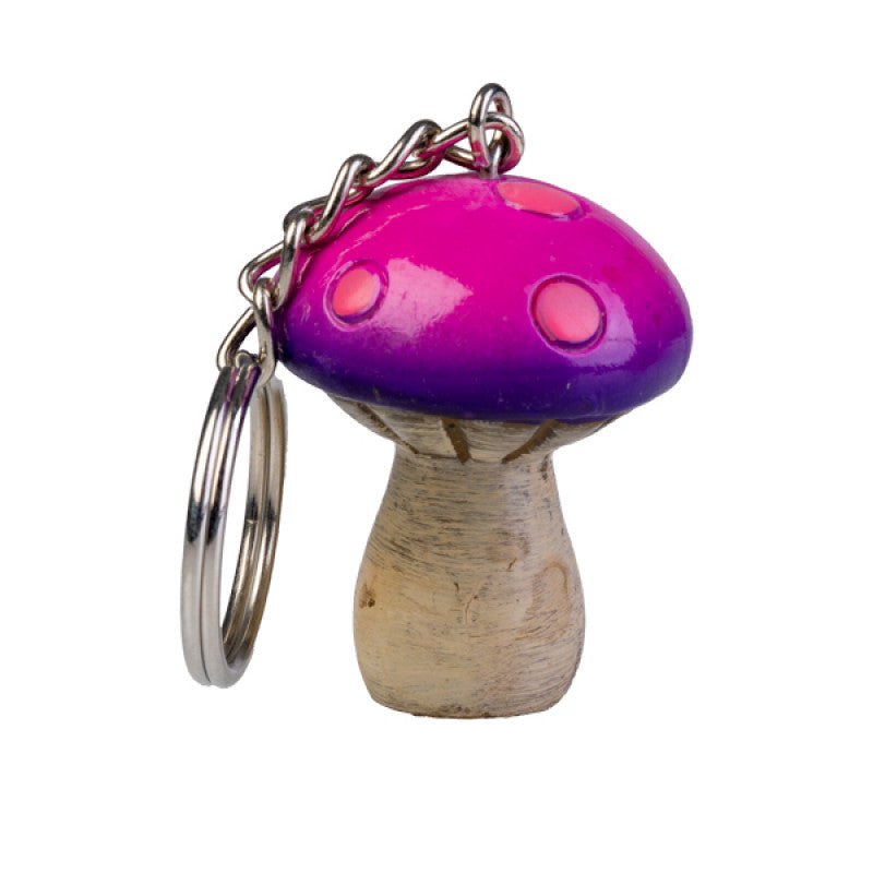 Mushroom Key Ring