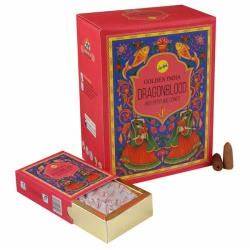 Dragon's Blood High Perfume Cones - Golden India