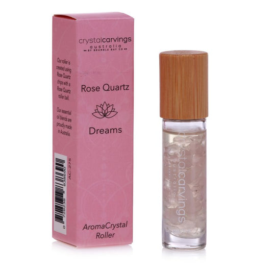 Aroma Crystal Roller - Rose Quartz - Dreams