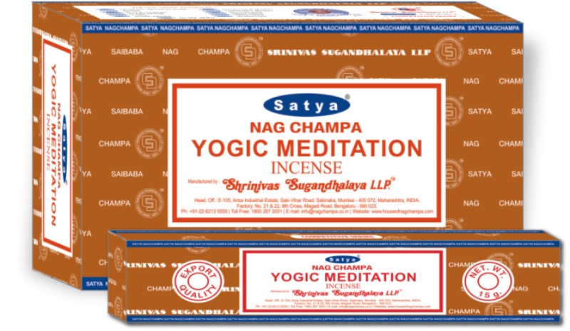 Satya "Yogic Meditation" Incense 15 grams