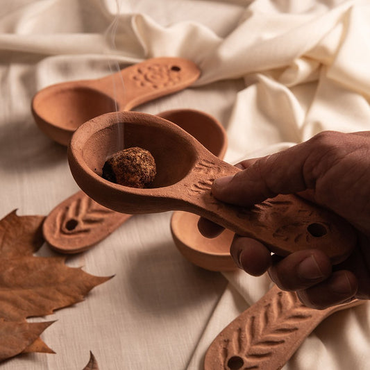 Natural Native Incense Burner in box