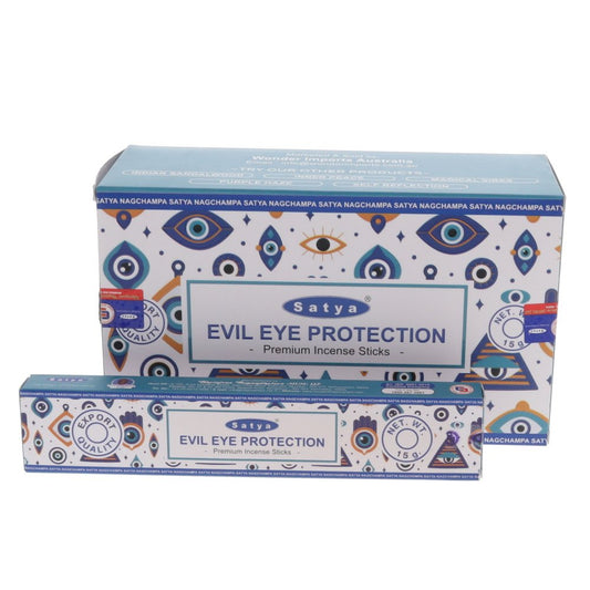Evil Eye Protection Incense 15gms Sticks Satya