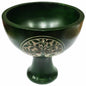 CHARCOAL INCENSE BURNER - Soapstone Tree 10cm