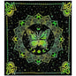 Mandala Butterfly Printed Double Throw