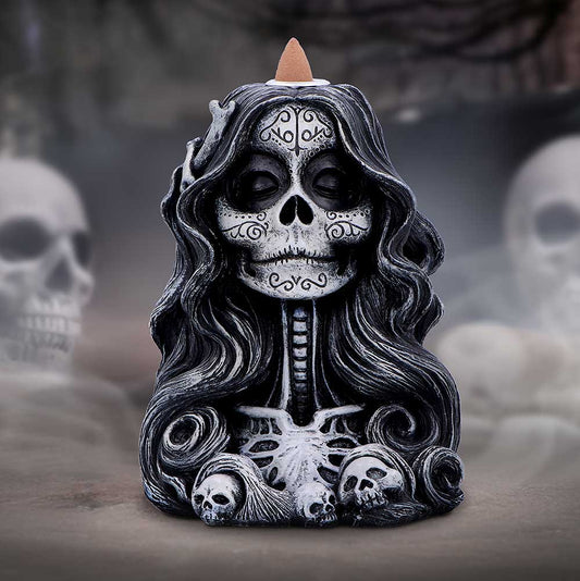 Calaveras Offering Backflow Incense Burner 16cm