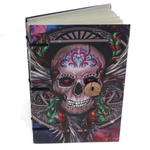 Skull Wings Paper Journal